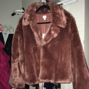 Teddy faux fur coat